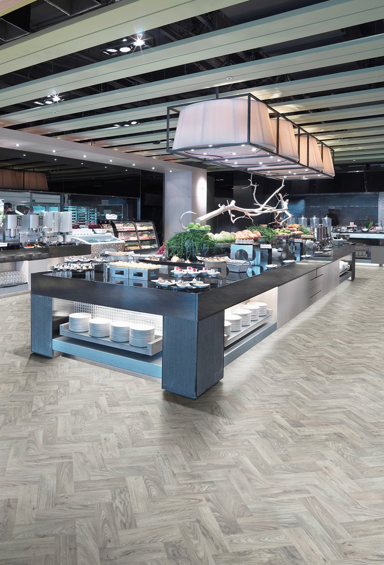 Forest fx PUR vinyl flooring installation photograph 7