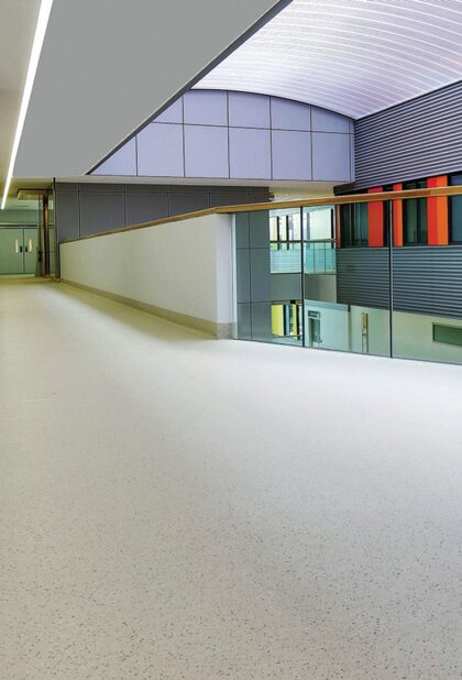 Prestige PUR vinyl flooring installation photograph 1