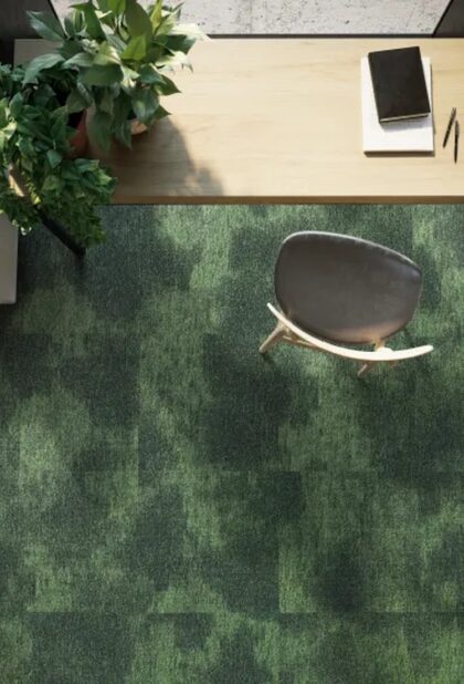 DSGN Cloud carpet tiles installation photograph 1