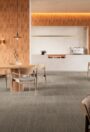 First Decode carpet tiles installation photograph 1