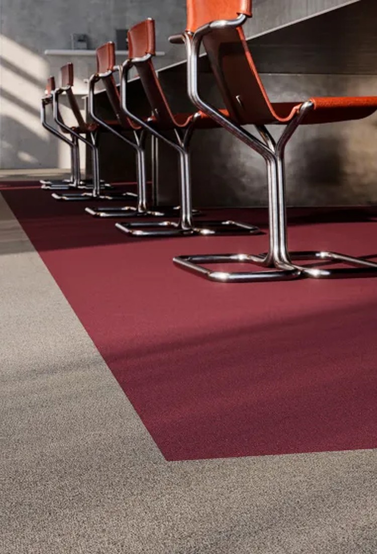 First Forward carpet tiles installation photograph 2