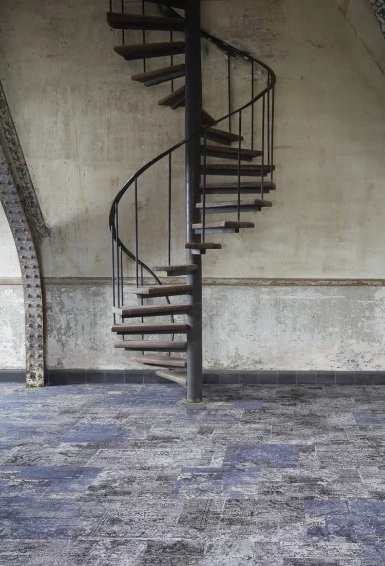 modulyss Patchwork carpet tiles installed in a commercial interior