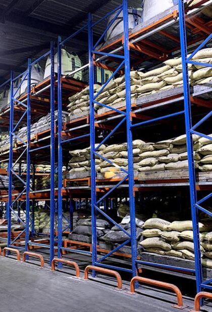 Push Back Racking photograph 1